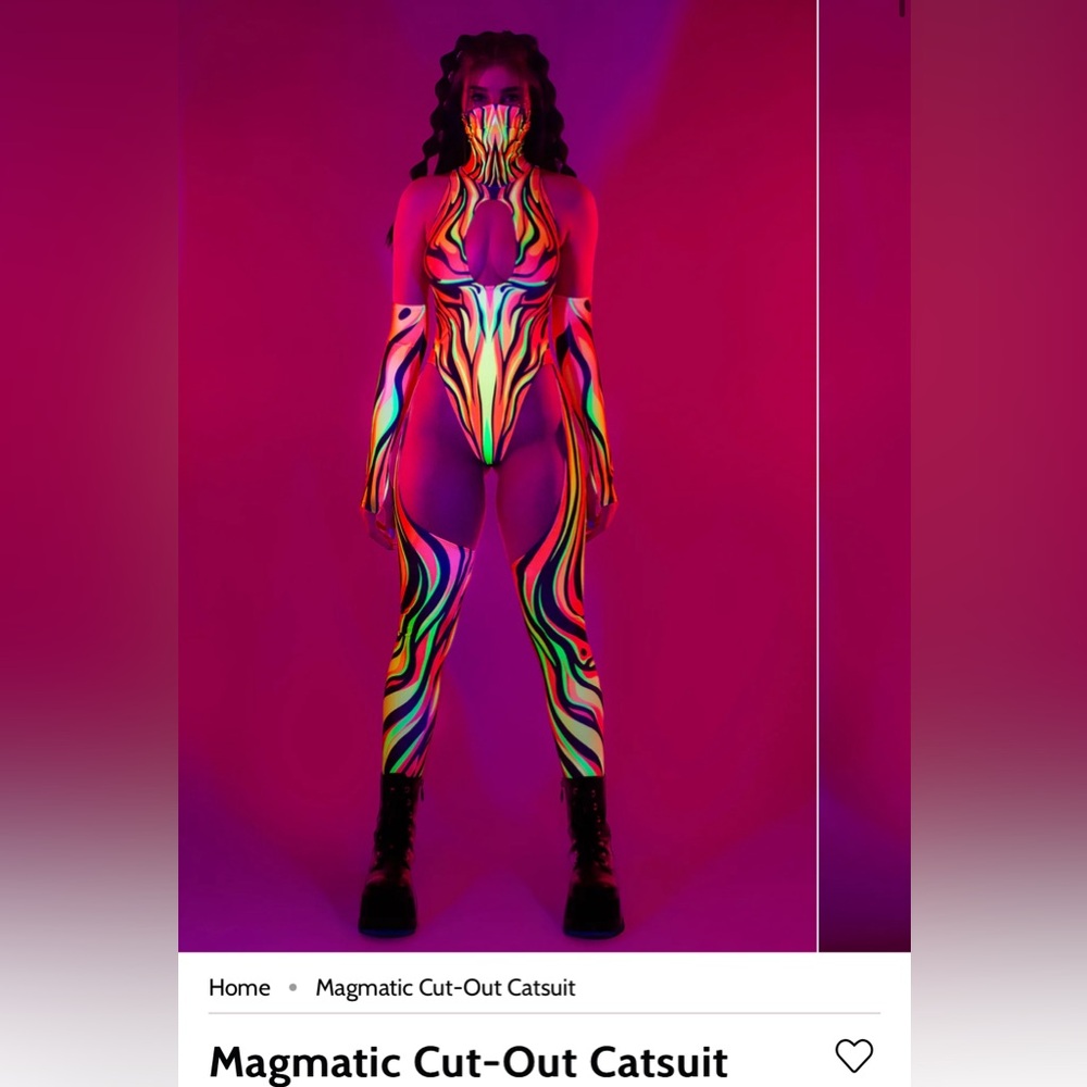 Badinka Magmatic Cut-Out Catsuit